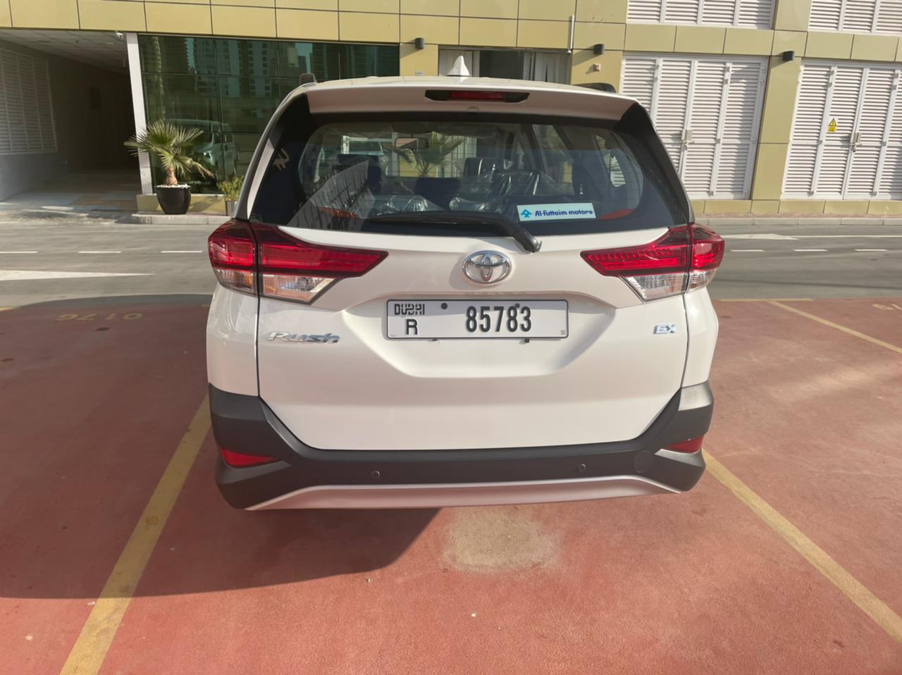 2021 Toyota Rush White for Rent in Dubai photo 6