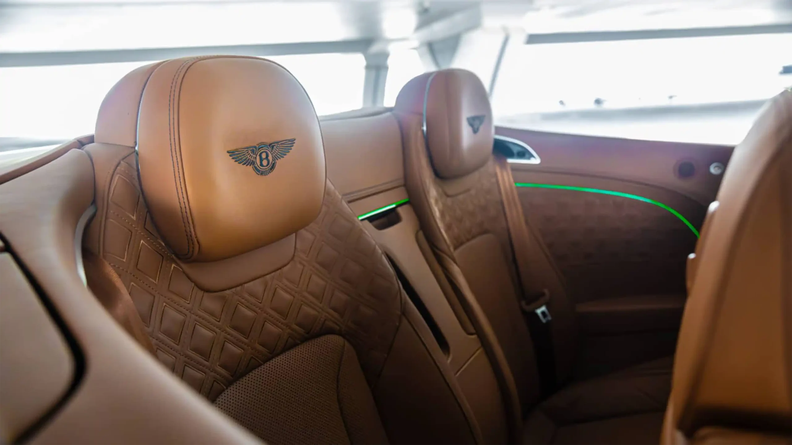 Bentley Continental GTC Green Rental in Dubai photo 7