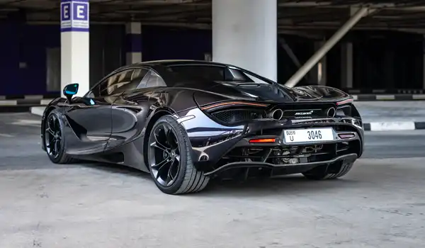 Rent McLaren 720S Black in Dubai photo 3