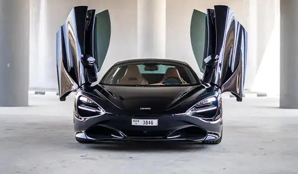 Rent McLaren 720S Black in Dubai photo 4