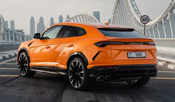Rent Lamborghini Urus Orange in Dubai photo 2