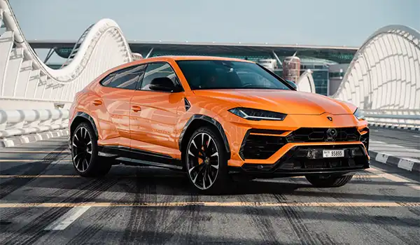 Rent Lamborghini Urus Orange in Dubai photo 3