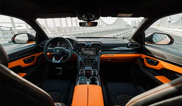Rent Lamborghini Urus Orange in Dubai photo 5
