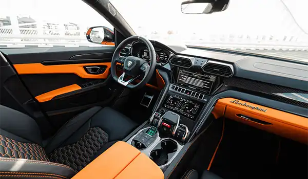 Rent Lamborghini Urus Orange in Dubai photo 6
