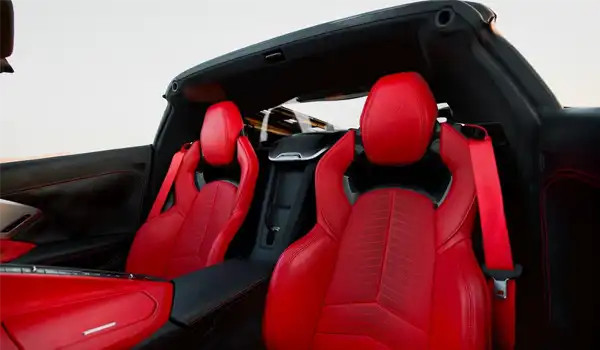 Rent a Chevrolet Corvette Convertible Red in Dubai photo 5