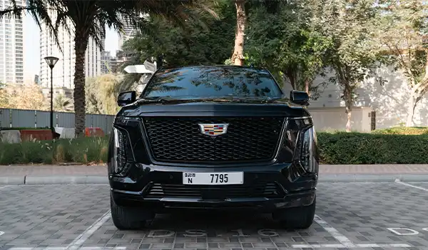Rent 2025 Cadillac Escalade Black in Dubai photo 2