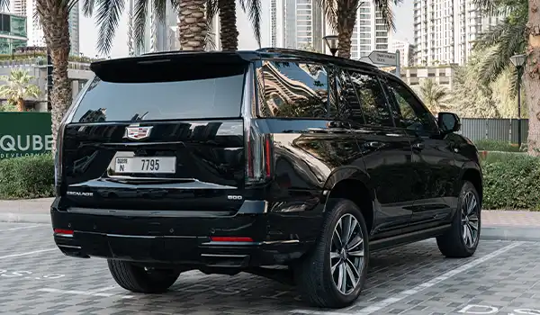 Rent 2025 Cadillac Escalade Black in Dubai photo 3