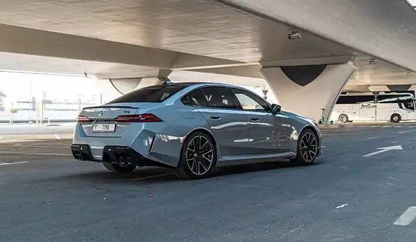 BMW M5 Competition Grey Rental in Dubai photo 2