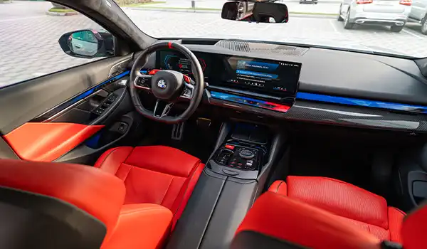 BMW M5 Competition Grey Rental in Dubai photo 5