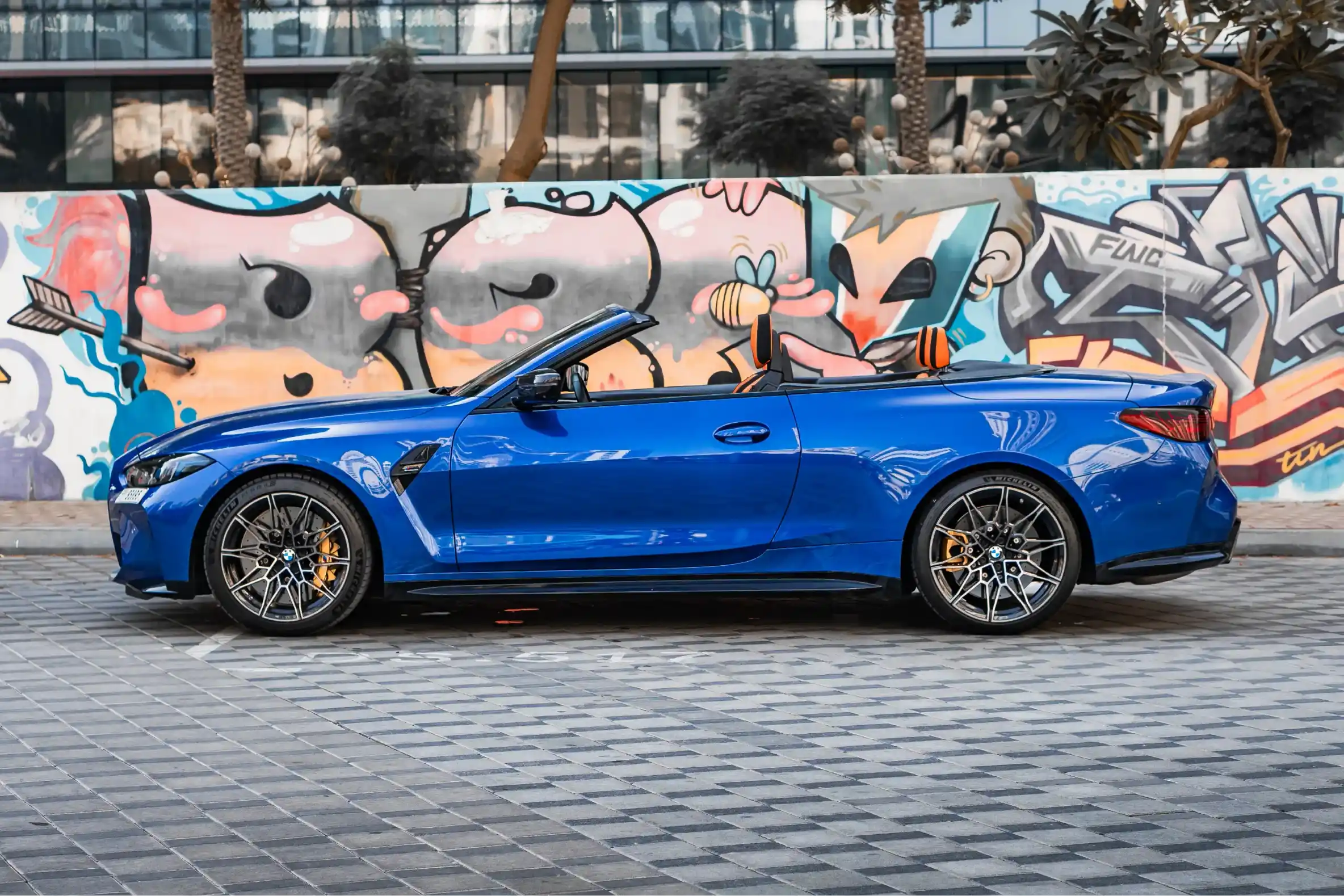Rent a BMW M4 Competition Blue in Dubai photo 5