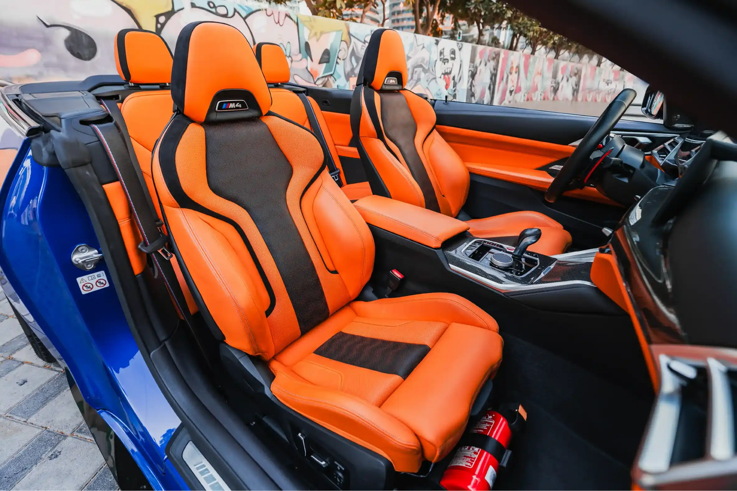 Rent a BMW M4 Competition Blue in Dubai photo 8