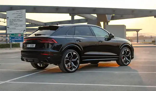 Audi RS Q8 White Rental in Dubai photo 2