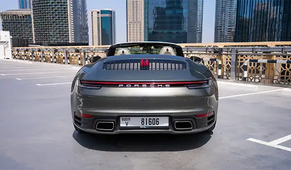 Rent a Porsche 911 Carrera Black in Dubai photo 2