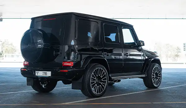 2025 Mercedes-Benz G63 AMG Black Rental in Dubai photo 2