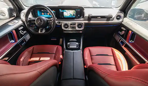 2025 Mercedes-Benz G63 AMG Black Rental in Dubai photo 4