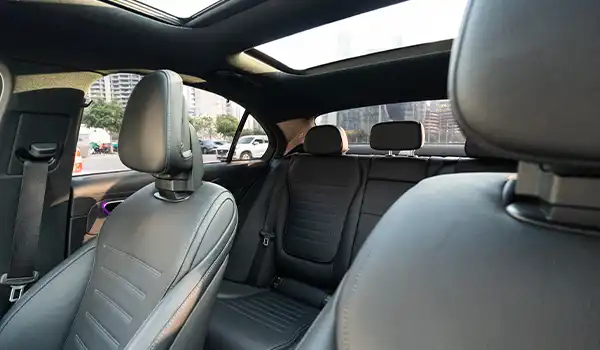 Rent Mercedes-Benz C 200 Blue in Dubai photo 3