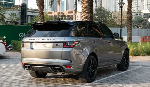 Land Rover Range Rover Sport SVR Grey for Rent in Dubai photo 3