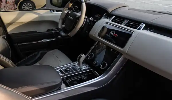 Land Rover Range Rover Sport SVR Grey for Rent in Dubai photo 6