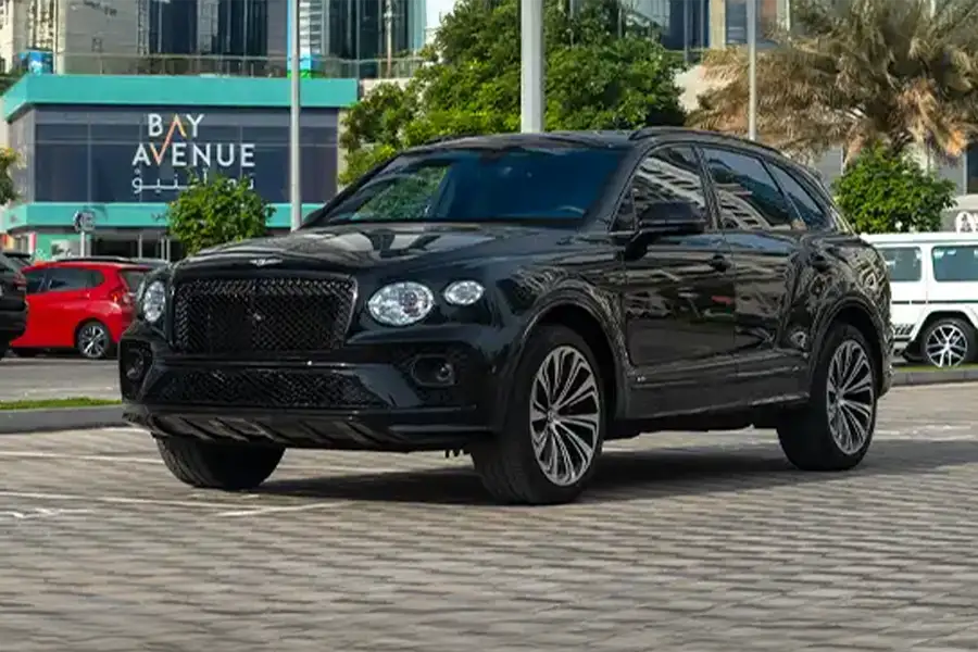 Bentley Bentayga Black for Rent in Dubai