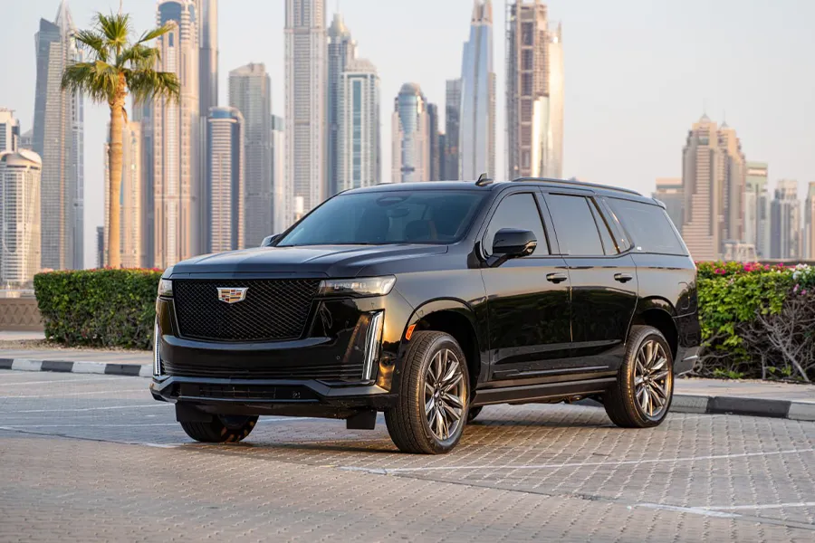 Hire Cadillac Escalade White in Dubai