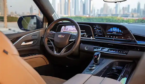 Hire Cadillac Escalade White in Dubai photo 3