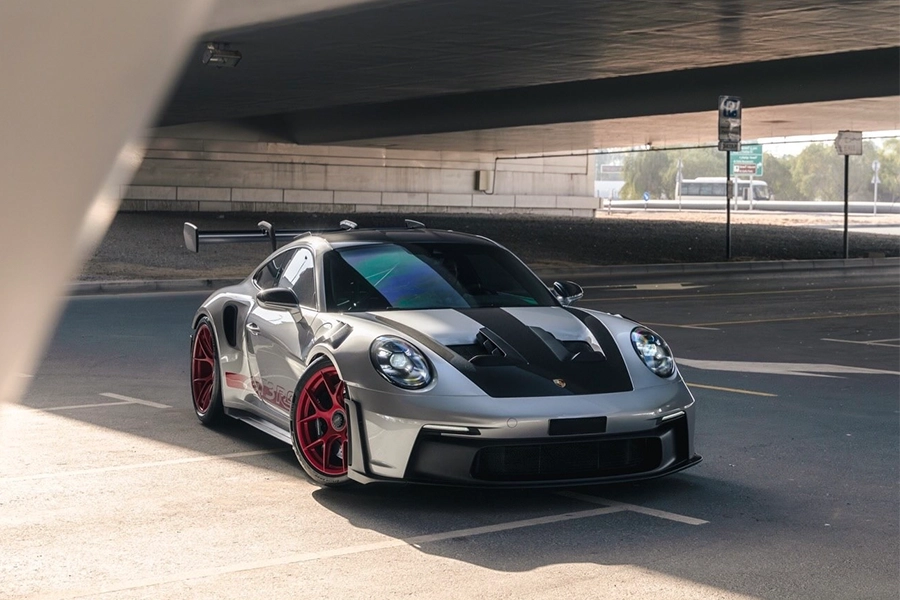 Rent Porsche 911 GT3 RS Grey in Dubai photo 8