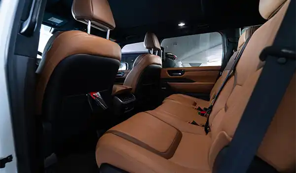 2025 Nissan Patrol White for Rent in Dubai photo 5
