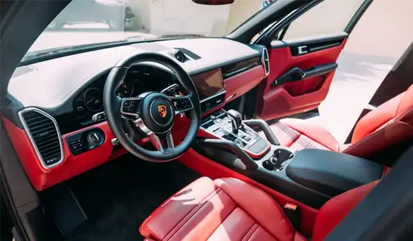 Porsche Cayenne Black Rental in Dubai photo 6