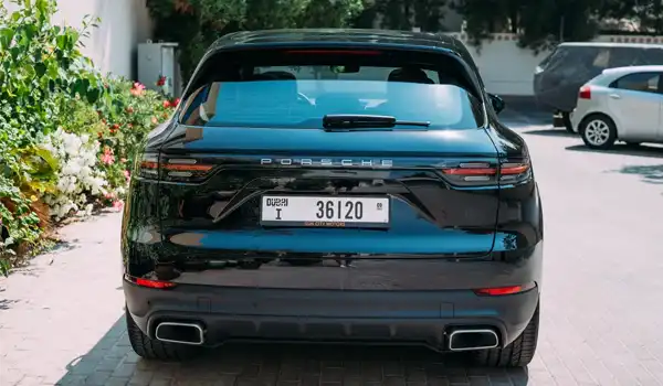 Porsche Cayenne Black Rental in Dubai photo 7