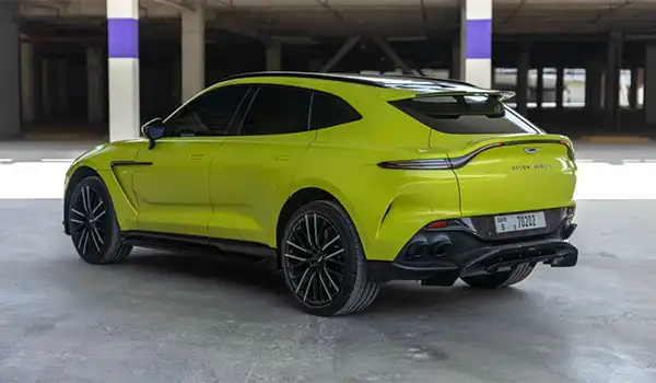 Hire Aston Martin DBX 707 Green in Dubai photo 4
