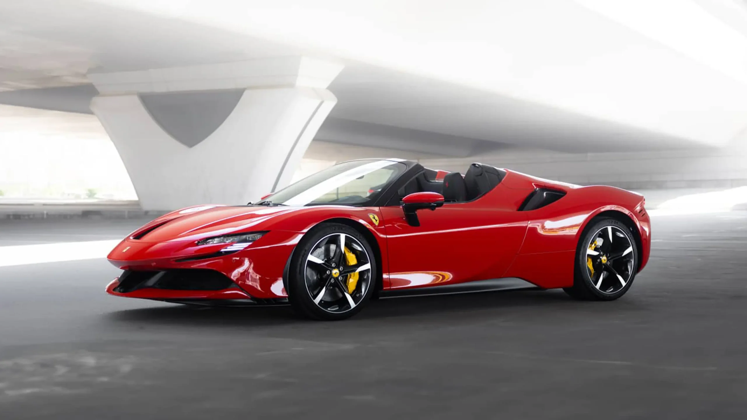 Hire Ferrari SF90 Stradale Red in Dubai