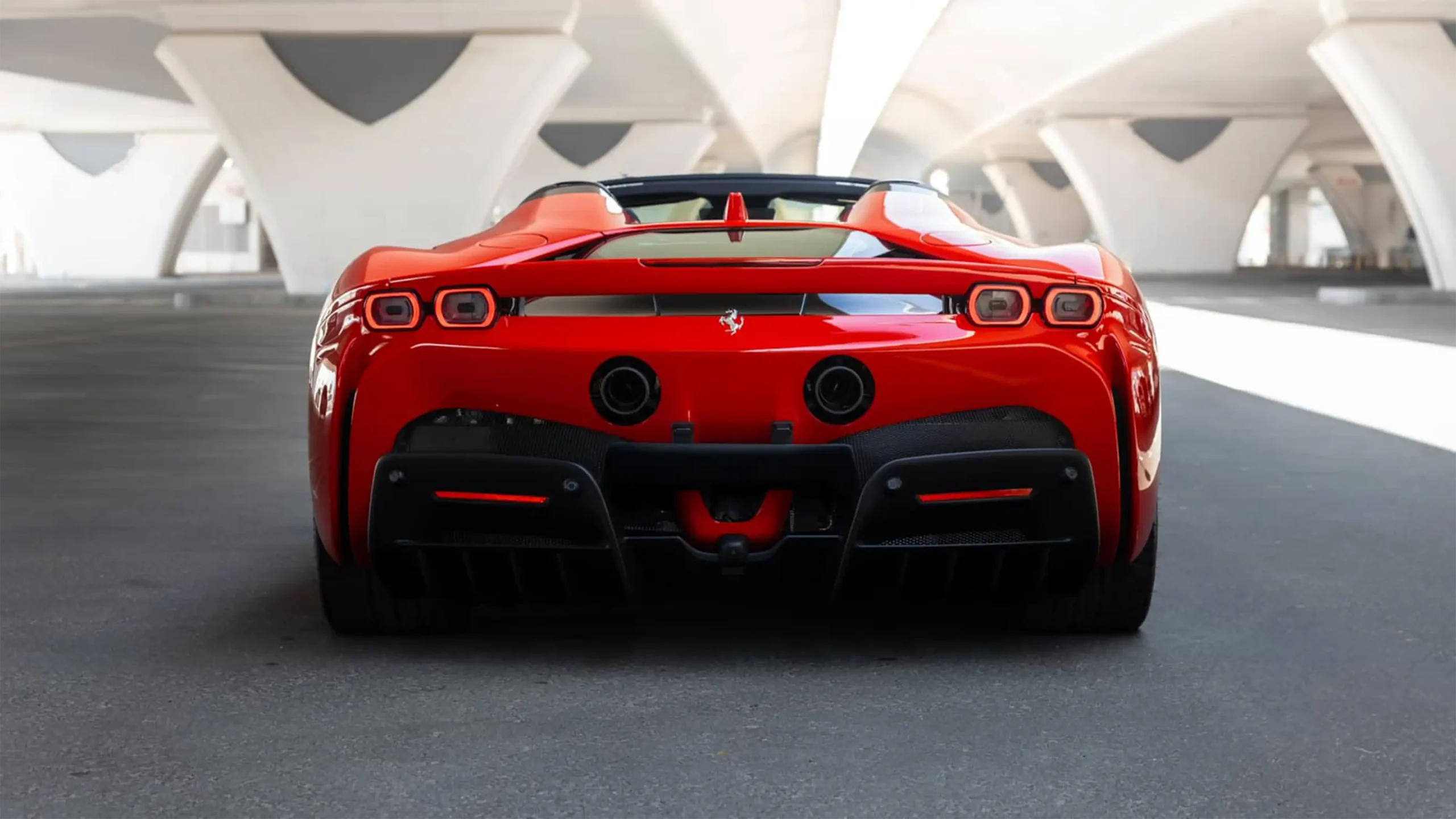 Hire Ferrari SF90 Stradale Red in Dubai photo 4