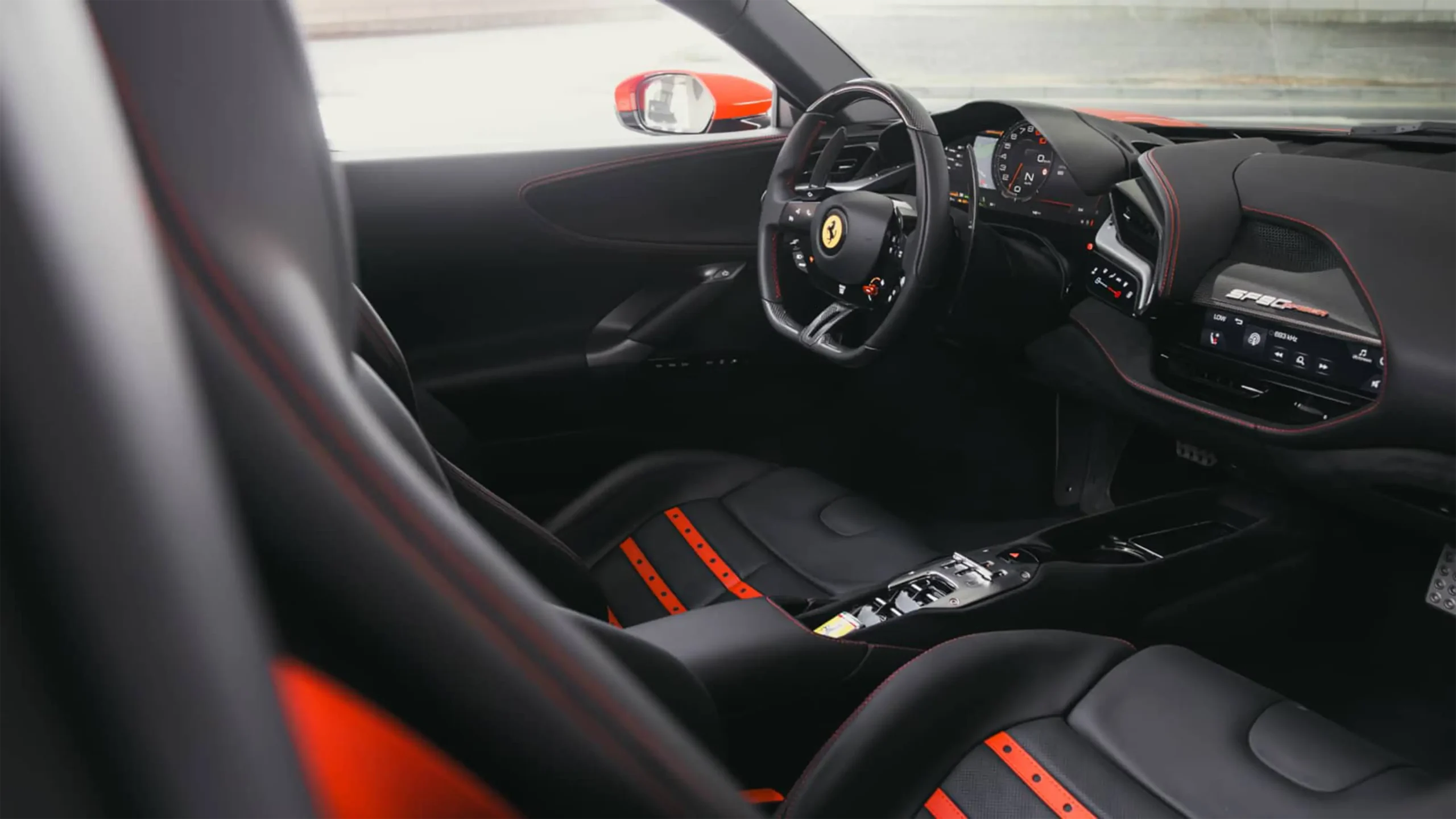 Hire Ferrari SF90 Stradale Red in Dubai photo 7