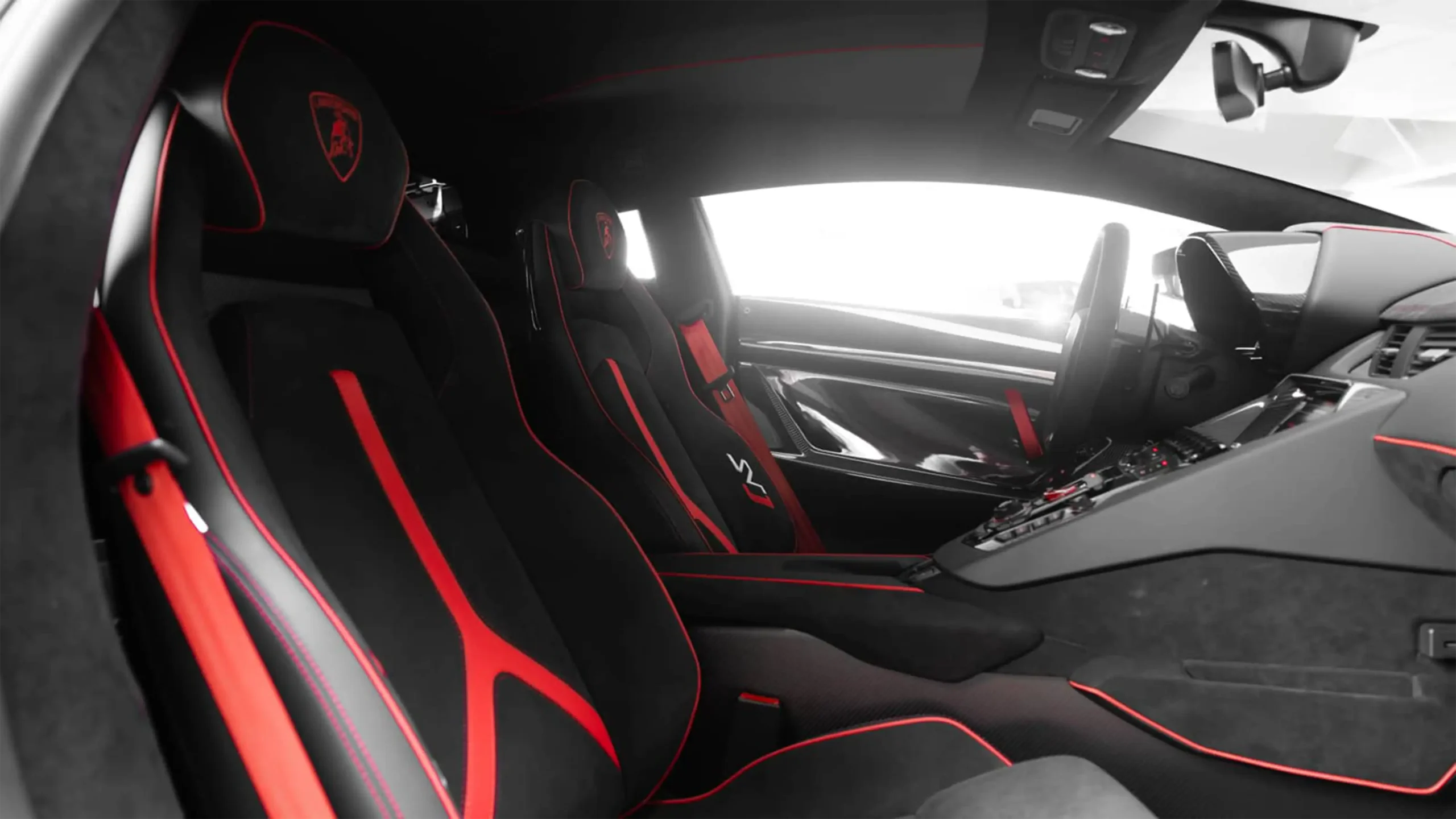 Rent a Lamborghini Aventador SVJ Blue in Dubai photo 6