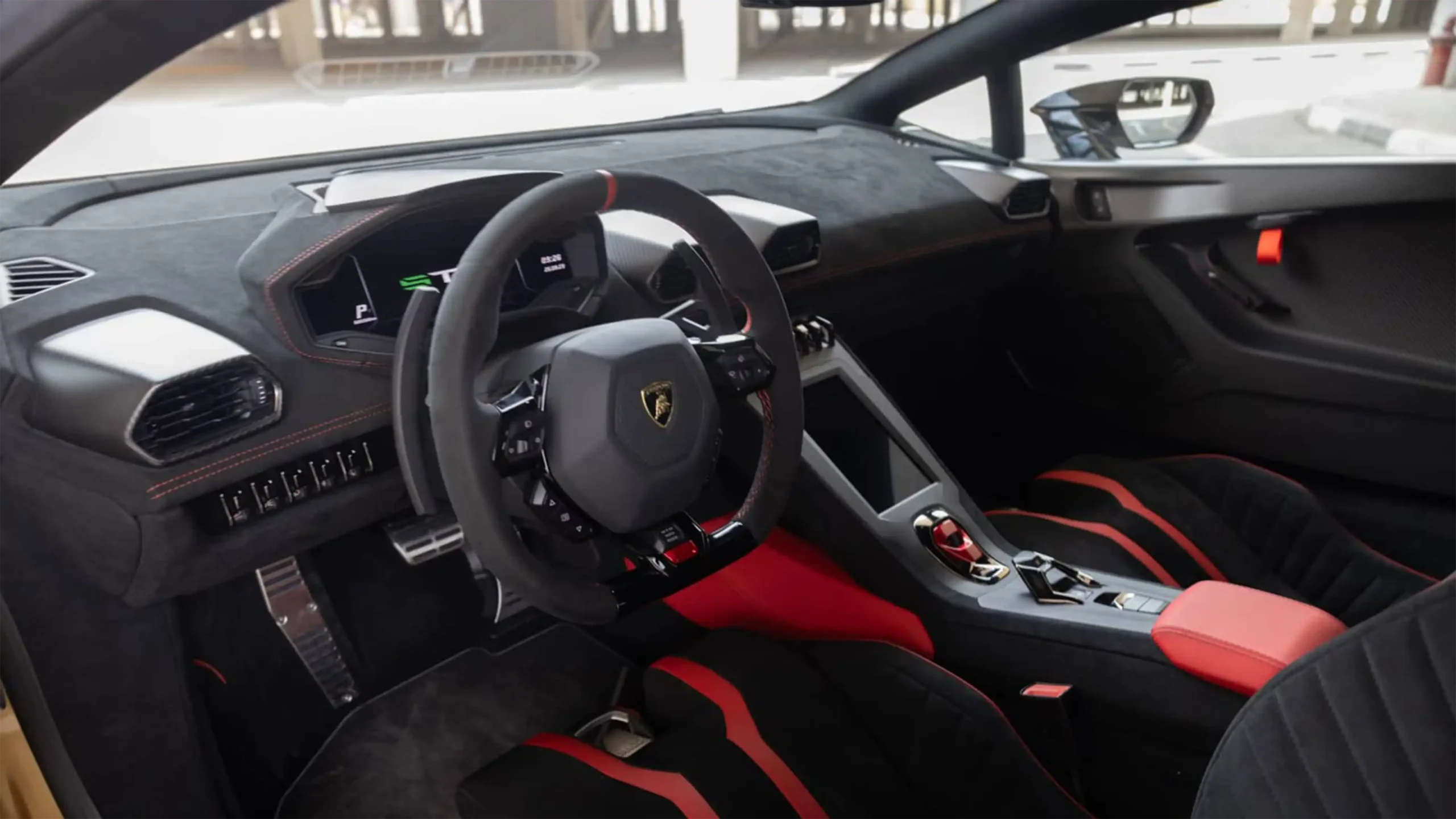Hire Lamborghini Huracan STO Gold in Dubai photo 5