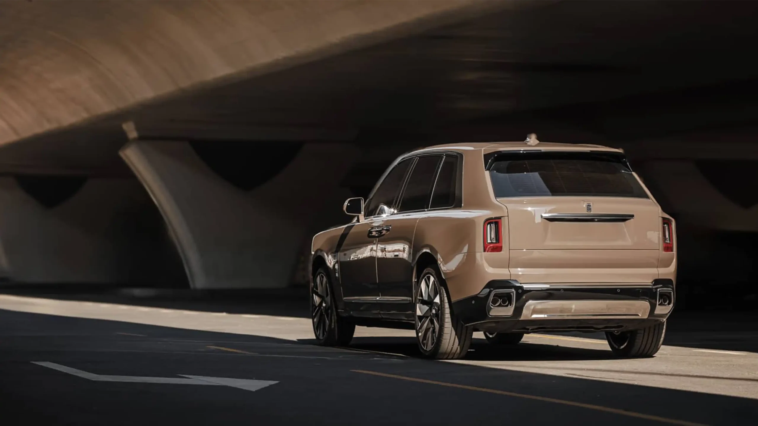 Rent 2025 Rolls-Royce Cullinan Brown in Dubai photo 2