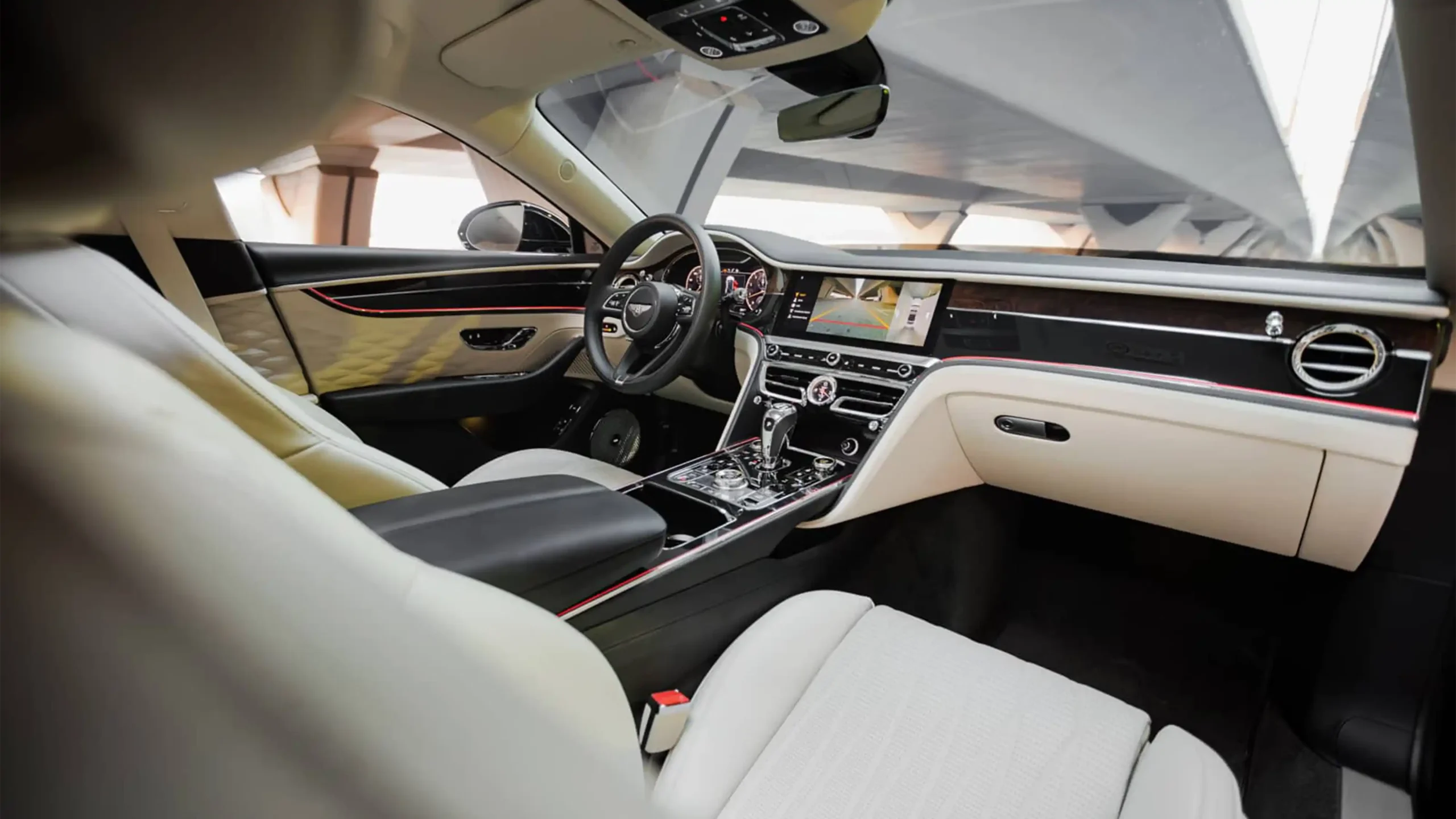 Rent a Bentley Flying Spur Black in Dubai photo 6