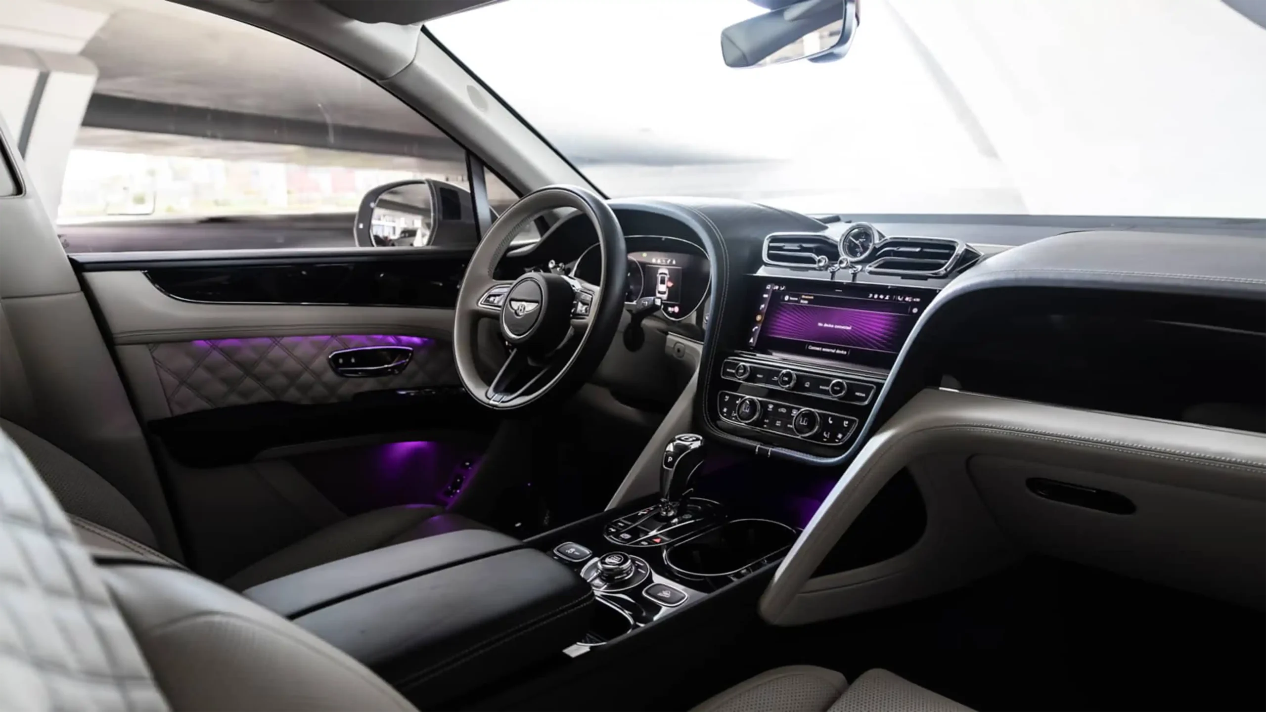 Rent Bentley Bentayga Grey in Dubai photo 6