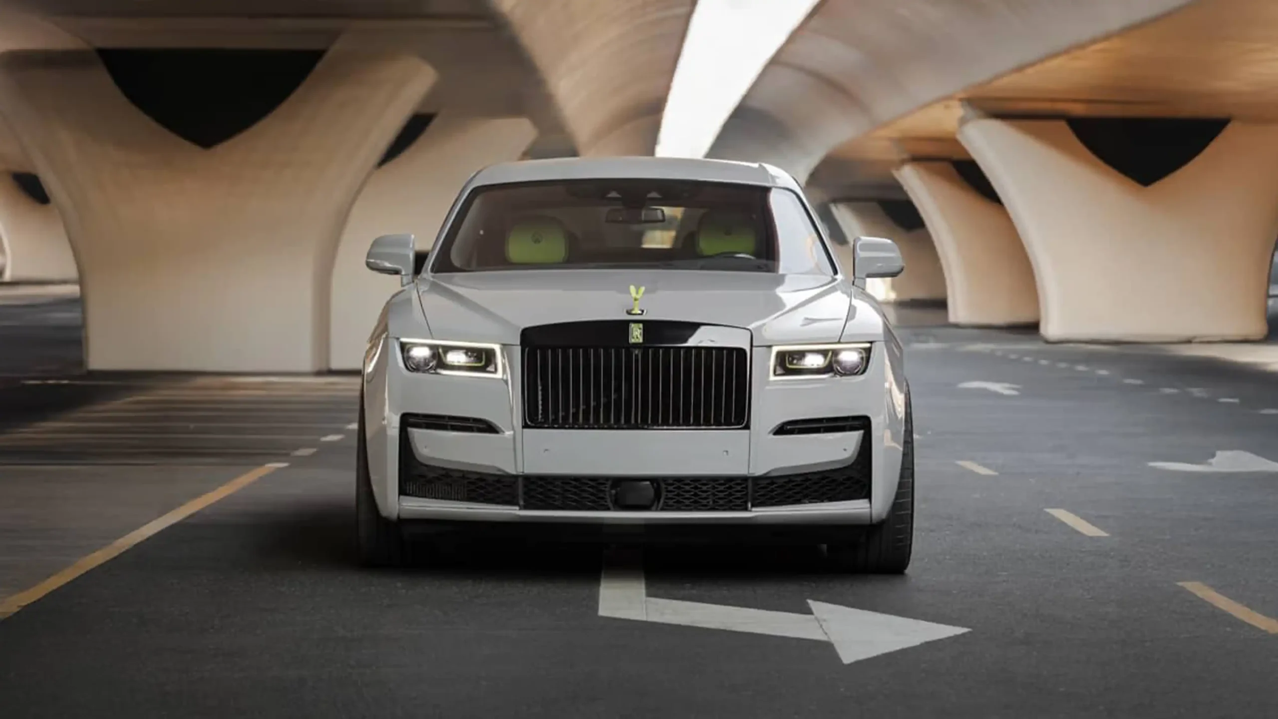 Hire Rolls-Royce Ghost Mansory Grey in Dubai