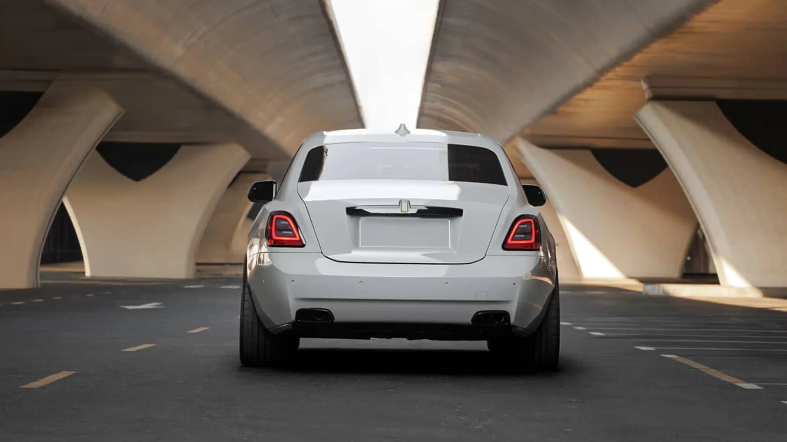 Hire Rolls-Royce Ghost Mansory Grey in Dubai photo 2
