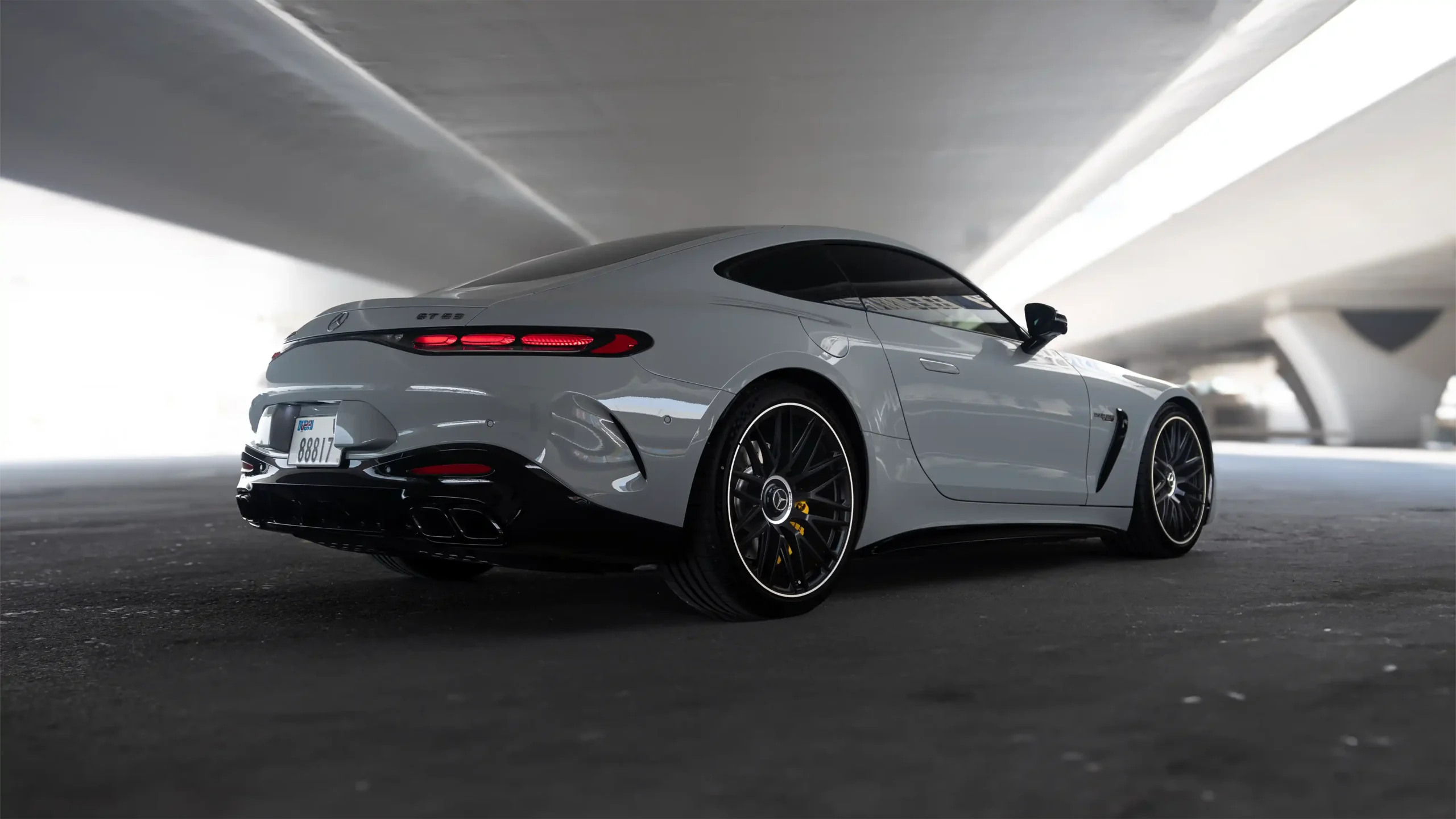 Rent a Mercedes-Benz AMG GT 63 Grey in Dubai photo 2