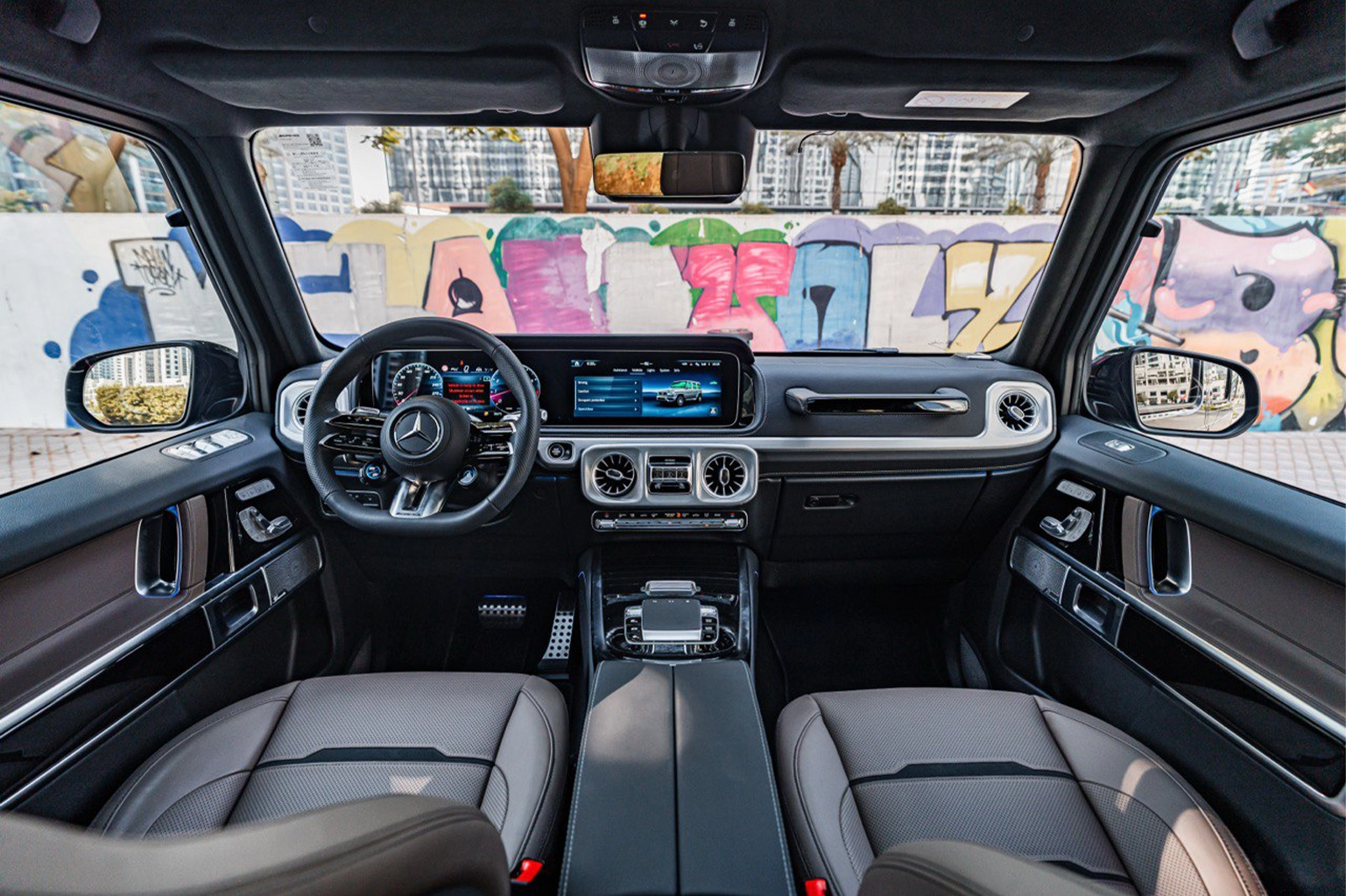 2025 Mercedes-Benz G63 AMG Black for Rent in Dubai photo 5