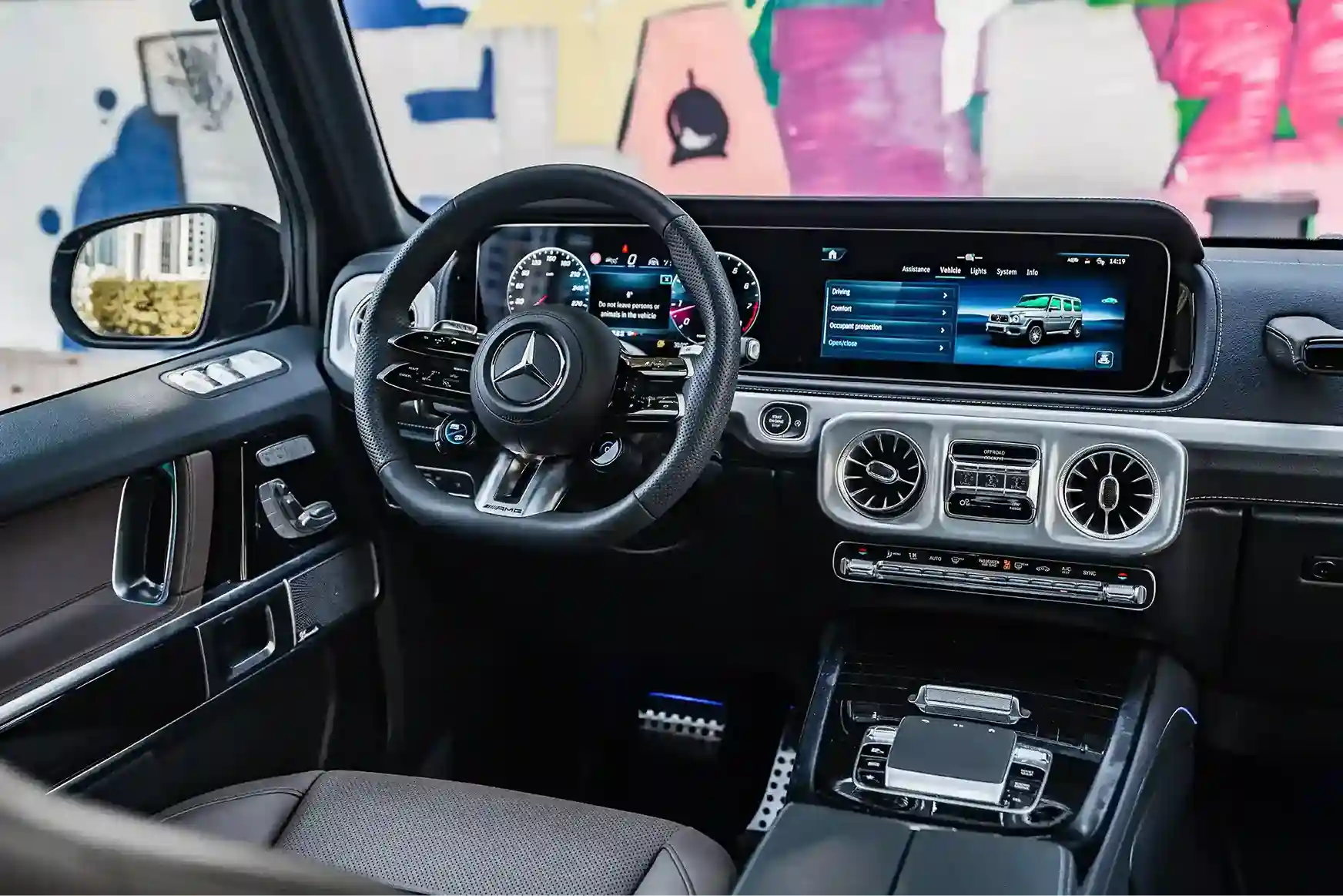 2025 Mercedes-Benz G63 AMG Black for Rent in Dubai photo 6