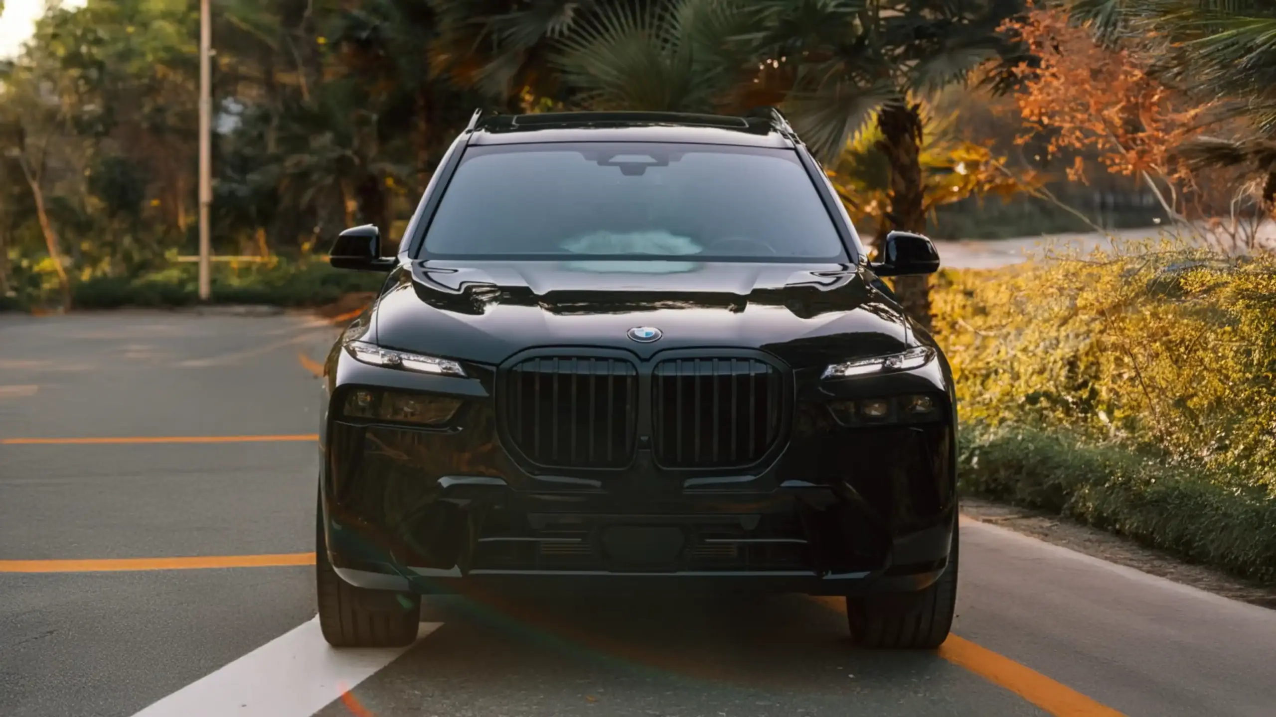 BMW X7 Black for Rent in Dubai photo 3
