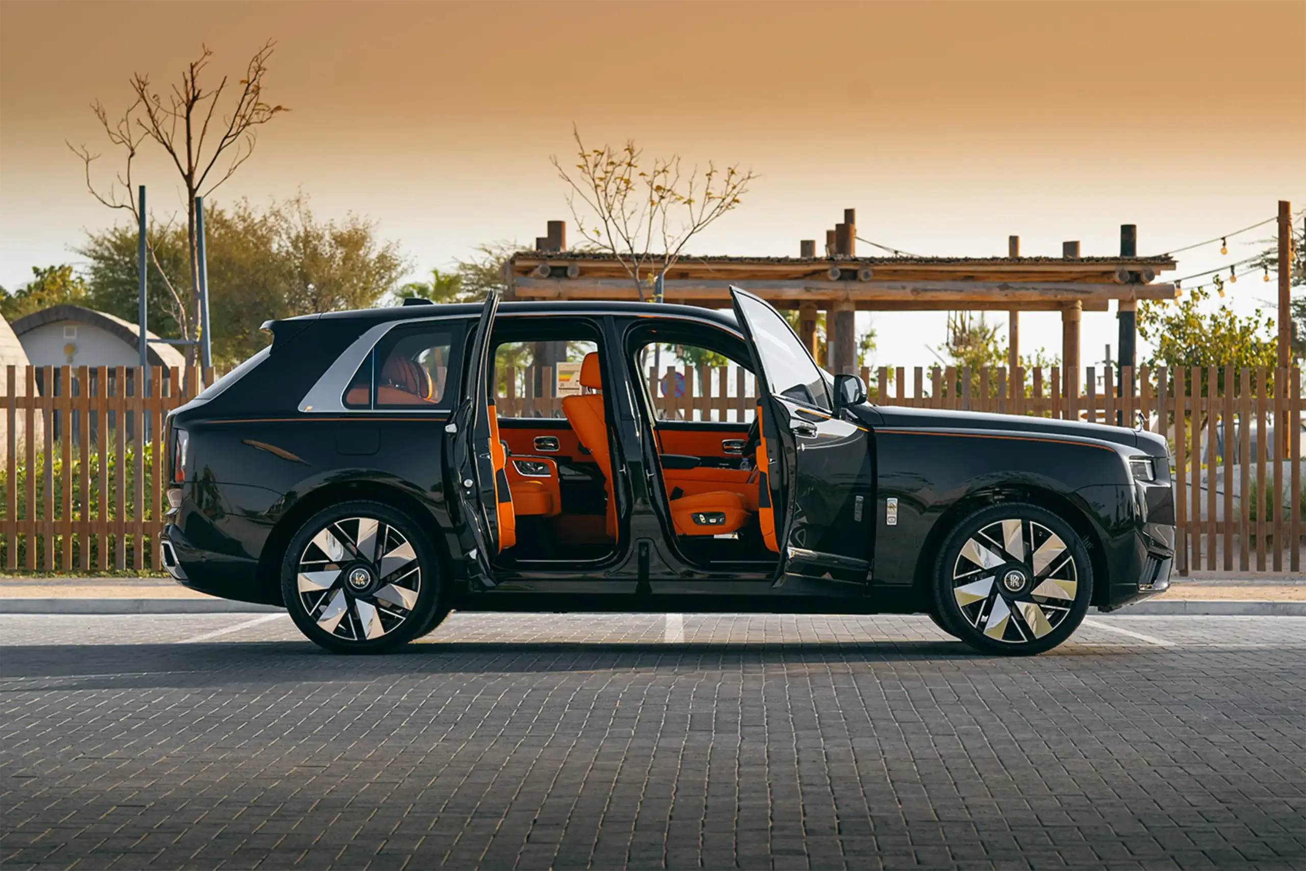 2025 Rolls-Royce Cullinan Black for Rent in Dubai photo 3