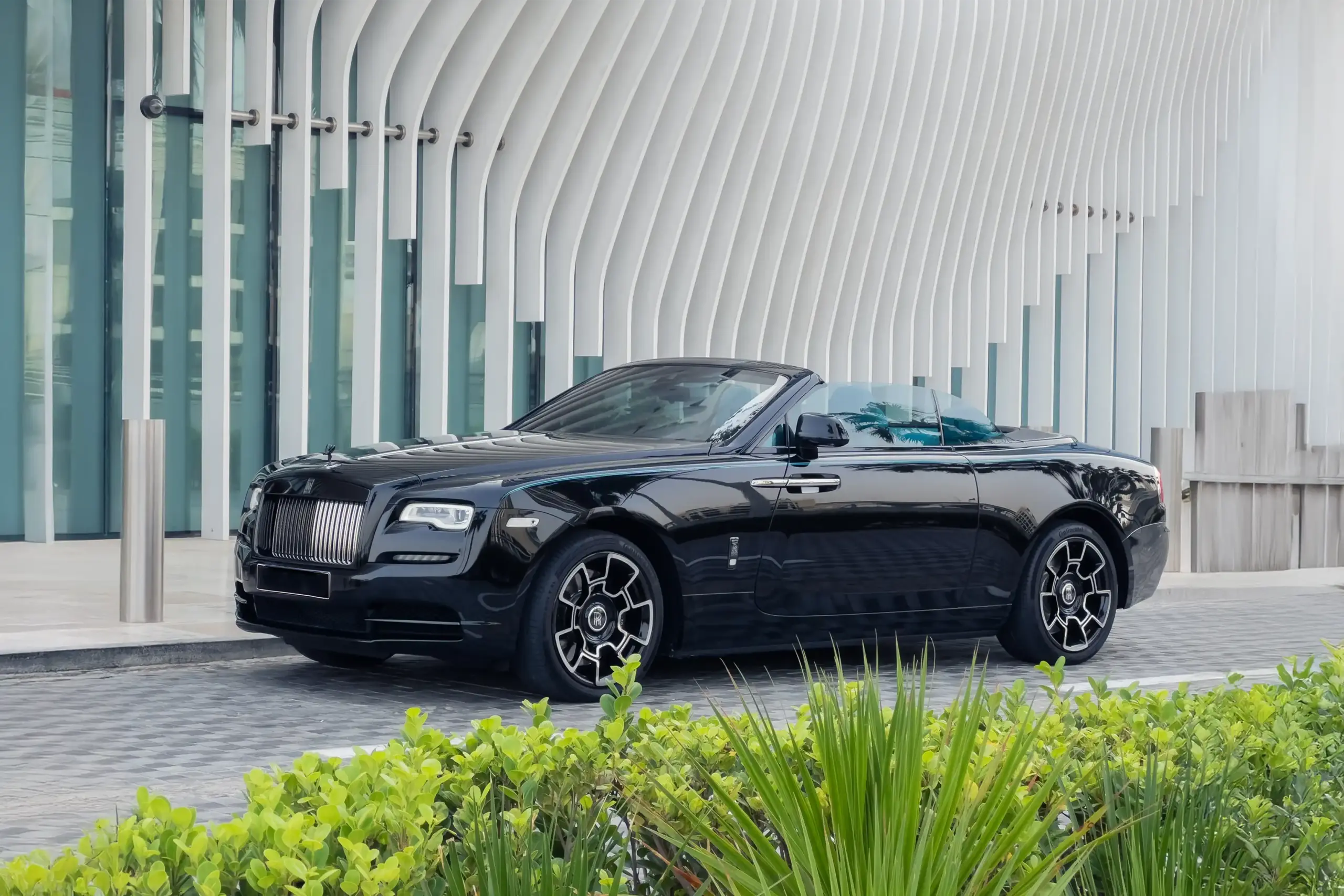 Rolls-Royce Dawn Black Rental in Dubai photo 1