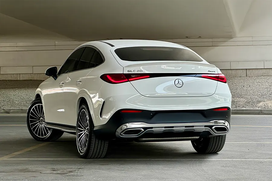 Mercedes-Benz GLC 200 White Rental in Dubai photo 2