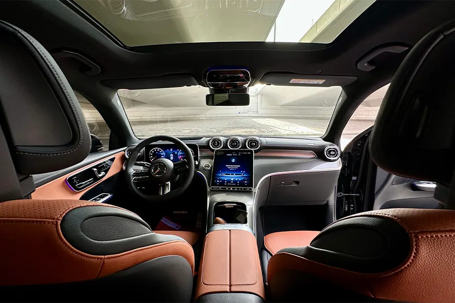 Mercedes-Benz GLC 200 White Rental in Dubai photo 9