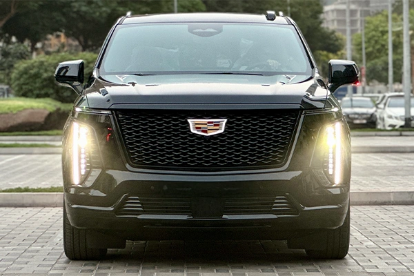 Rent a 2025 Cadillac Escalade Black in Dubai photo 2