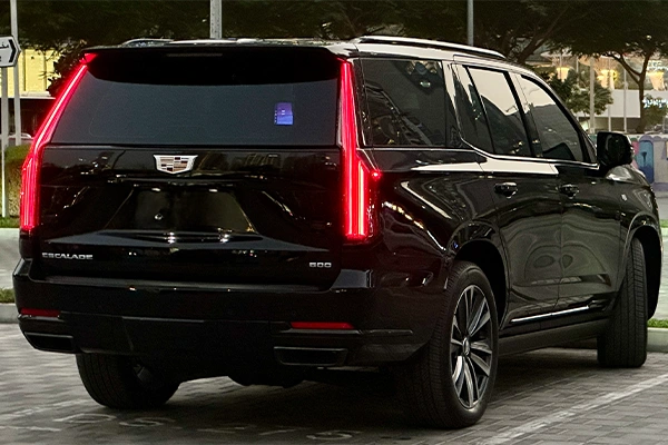 Rent a 2025 Cadillac Escalade Black in Dubai photo 4